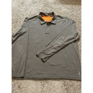 Men's Eddie Bauer Long Sleeve Active Polo - XL